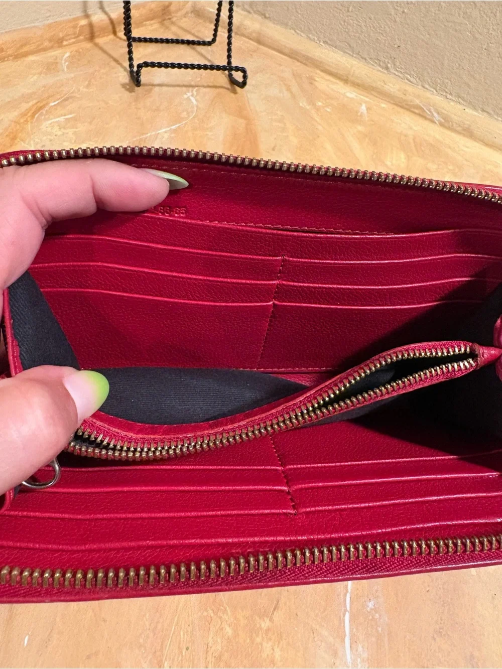 See By Chloe Red zip-around wallet